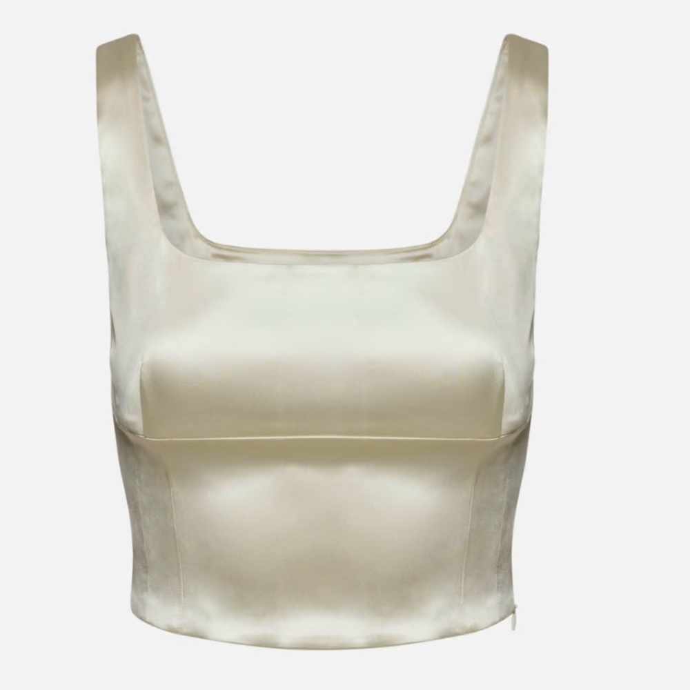 Wilfred Shine Satin Bustier
